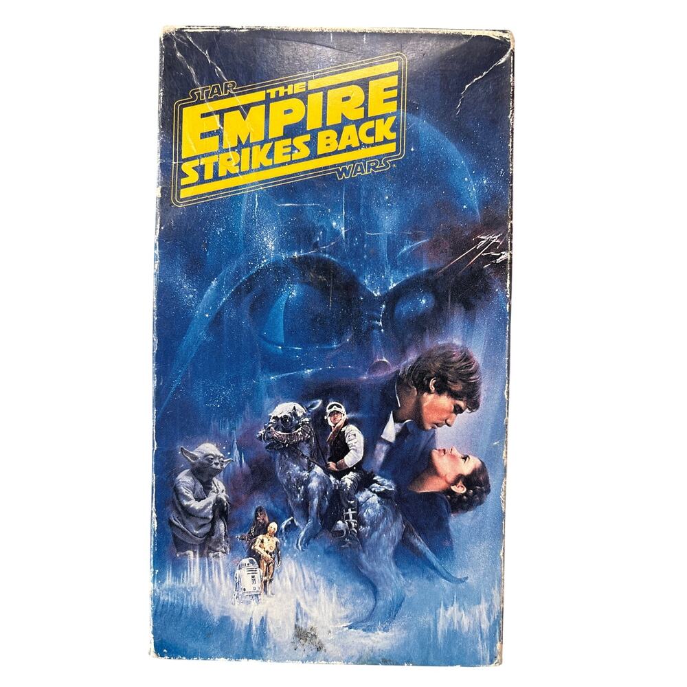 Star Wars the Empire Strikes Back FOX Video SciFi rare cover HTF retro original